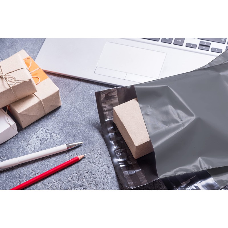50 Mixed Mailing Poly Postal Self Seal Bags 5 Sizes
