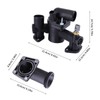 Thermostat Housing Assembly for Jaguar S-Type XJ8 XJR 2003 2004