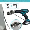Electric Drill Plate Cutter, Electric Sheet Metal Drill Shear Attachment