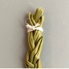 Sage Smudge Stick, Braided Sweet Grass, 4"