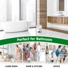 3 Gallon Mini Biodegradable Trash Bags - White Small Garbage