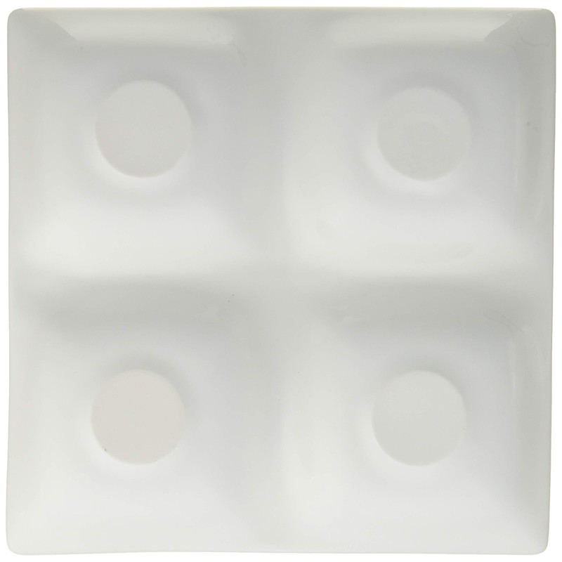 Tableware East Buffet Plate 2-Dish Plate 6.5 inches (16.5 cm)