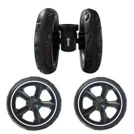 ROODO 3 Wheel Pet Stroller Dedicate Wheel Set,Original,Fast disassembly,Replacement and Installation,No Additional Tools are Required.Before Purchasing,Please Read The Detail Page Carefully.