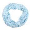 beybey® feiner Damen Loop Schal aus Seide und Viskose mit