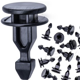 Rexka 20pcs Striker Engine Cover Retainer Clip Compatible with Honda 91547-TZ5-A02 Honda Odyssey, Pilot & Ridgeline Acura MDX, RDX & TLX 91547TZ5A02