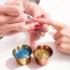 2 Pack Metal Dappen Dish Cups for Nail Art Acrylic