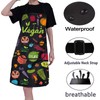 ENSIANTH Funny Vegan Aprons Vegetarian Apron Vegan Food Cooking Kitchen