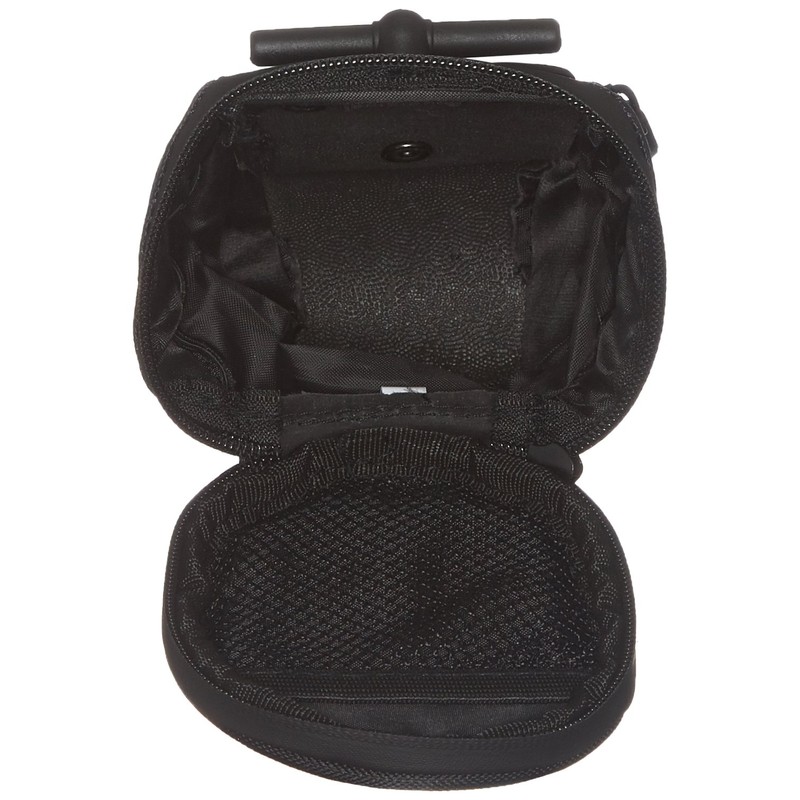 XLC 2501716900 Saddle Bag – Black, 18.5 x 9.5 x