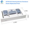 W10919352 Washer Dispenser Drawer Replacement W10601825 Compatible With Whirlpool Maytag