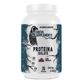 Proteína Whey Suplemento En Polvo 1kg Corvus Sabores                                                                                                  
