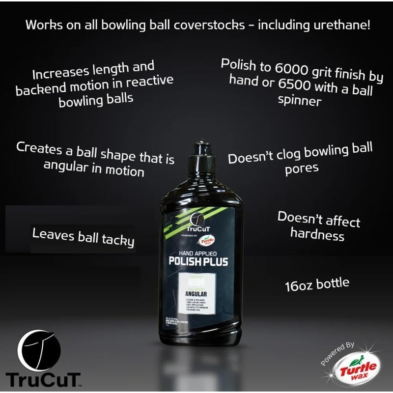 Creating the Difference TruCut Hand Applied Polish Plus Bowling Ball