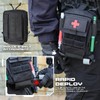 WYNEX IFAK Molle First Aid Pouch，Tactical Medical Pouches Trauma kit