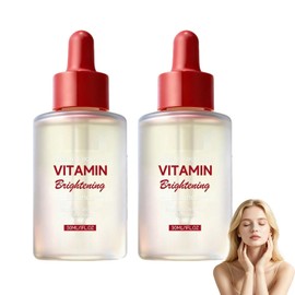 Suero Orgánico Antienvejecimiento Facial Y Para El Área De Los Ojos, Sueros Iluminadores Avanzados Con Vitamina C Para La Cara, Suero Facial Brillante Y Antienvejecimiento Renovado. (2PCS)