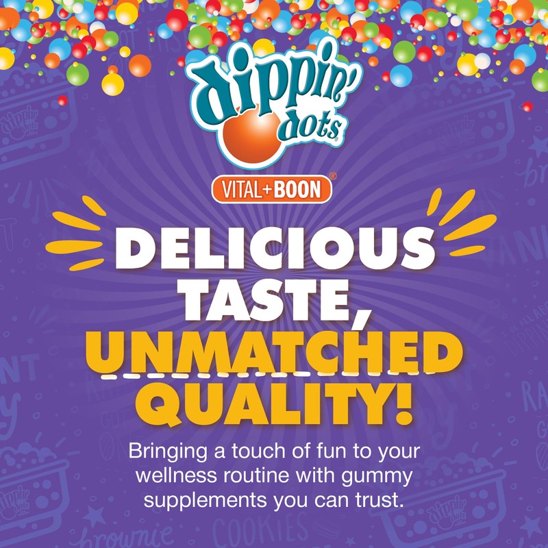 Dippin' Dots - Multivitamin Gummies for Adults - Gummy Vitamins
