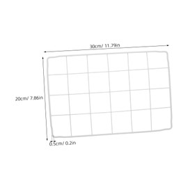 Alipis Freezer Partition Grid Fridge Compartment Divider Refrigerator Shelves Freezer Storage Containers Organize Freezer Insert Dividers Fridge Storage Drawer Fridge Dividers Iron White