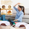 Wonderjune 2 Pcs Cowboy Hat Box for Storage Collapsible Sturdy