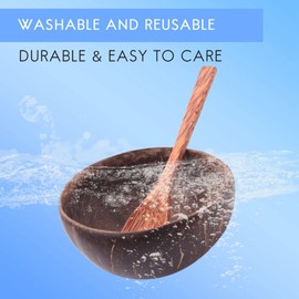 Tuperoymse and Spoon Set,Salad Smoothie Mixing Dessert Fruit Ice Cream Snack Bowl for Kitchen,Dining 4 Set