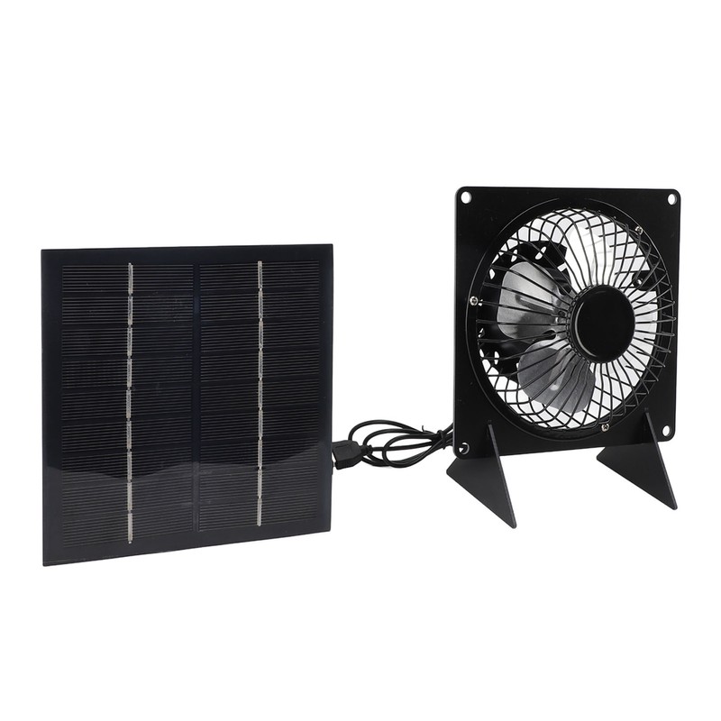 Solar Panel Fan Mini USB Outdoor Portable Cooling Fan Desktop