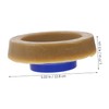 WOONEKY Bathroom Toilet Bowl Gasket Rubber Sealing Ring Leakproof Toilet