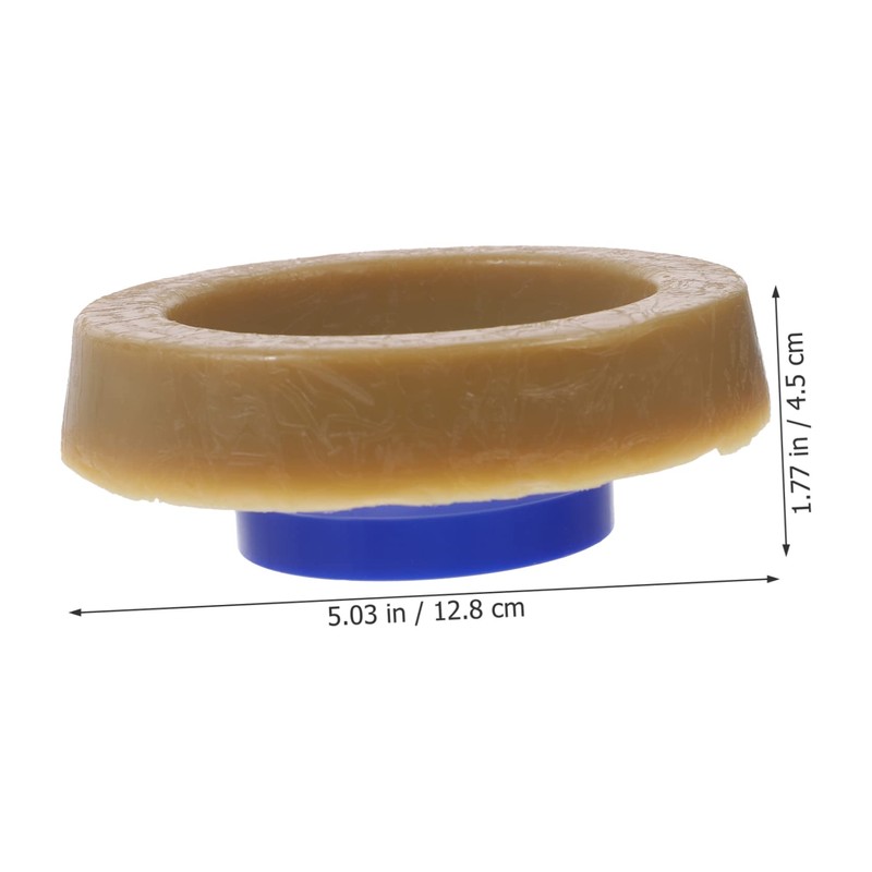 WOONEKY Bathroom Toilet Bowl Gasket Rubber Sealing Ring Leakproof Toilet