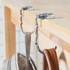 kwmobile 2 x Table Handbag Holder Hooks – Foldable Non-Slip
