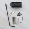 Black Tremolo Bridge for Strat Electric Guitar Set Replacement