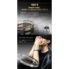 Zanipolo Tartzini Men's Silver Gold Bracelet, Hand Cuff, Handcuff, Surgical