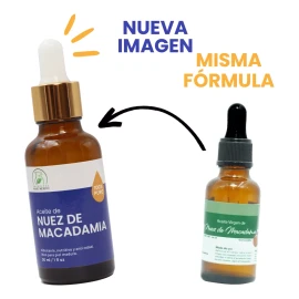 Productos Mart Mexico Aceite De Macadamia Premium 100% Puro 30 Ml