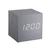 Gingko Cube LED Click Clock Alarm Clock with Sound Activation