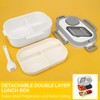Kasanni Lunch Box with Compartments, Lunch Box, Container for Lunch