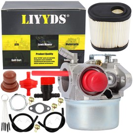 LIYYDS Carburetor kit Compatible with Tecumseh 640119 640124 640156 640168 640173 640174 640262 640262A 640271 640274 640303 640338 640350 13566 LV195EA LV195XA LEV100 LEV105 LEV110 LEV115 LEV120