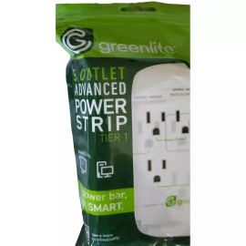 Greenlite 5 Outlet Advanced Power Strip Tier 1 New
