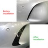 2 Pcs Rear Bumper Spoiler Air Vent Cover Lower Air