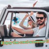 Unbranded Car Cooling Oscillating Fan Auto Summer Portable 360° Rotatable