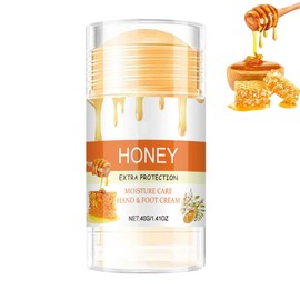 Crema Hidratante Para Pies Resecos y Agrietados Moisturizing,Crema Reparadora De Talones Agrietados En Barra, Adecuado para pies, Talones, Manos y Rodillas Agrietados (Miel)