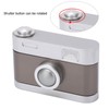 Camera Shaped ADHD Push Slider Toy Adult Metal Press Click