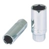 KS Tools 1/2 Inch Chrome Plus Spark Plug Socket, 18