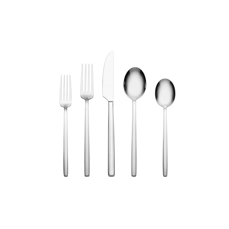 Oneida Mirror Dean Piece Flatware Set, 20 Count