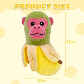 HBSFBH Tung Tung Tung Sahur Plush, Tralalero Tralala Plush, Tung Tung Tung Sahur Plush Toy, Italian Brain Red Cuddly Toy, Tralalero Tralala Figure Plu-sh, Soft Stuffed Animal Plu-sh Toy for Children