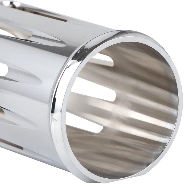 Unbranded Aluminum Fork Boot Slider Cover Cow Bells For Harley