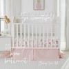 Brandream Luxury Softer Thicker Muslin Crib Sheets Set, Cotton Wildflower