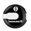 GoodsLand GD-RESECT-BKWH Score Counter, Golf, Stylish, Cute, Women's, Men's, One-Touch