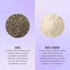 HASK, Shampoo en Seco, con Extracto de Semillas de Chía,