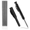 Tracer Pencil Mechanical Carpenter Pencils with 6 Refills Solid Joiners