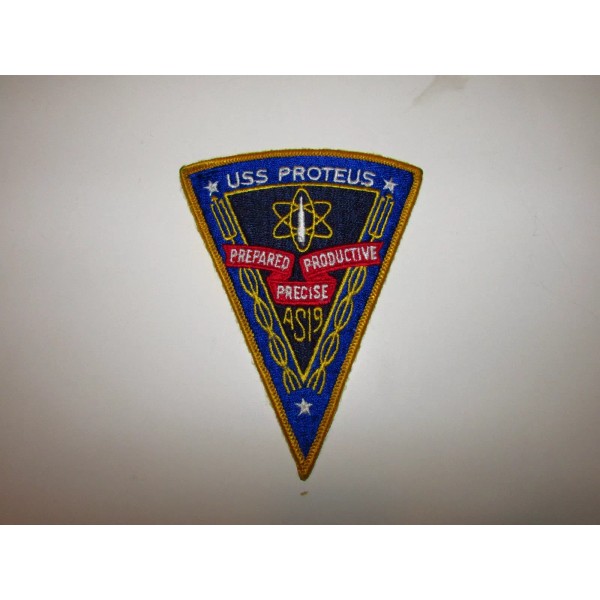 b9443 US Navy 1944-1992 USS Proteus AS19 Submarine IR28F