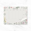 Weekly Planner Pad - 52 Undated Tear Off Sheet Planning