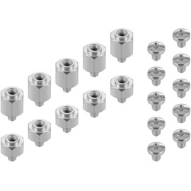 Poppstar screw set for M.2 SSD/NVMe mounting on motherboard