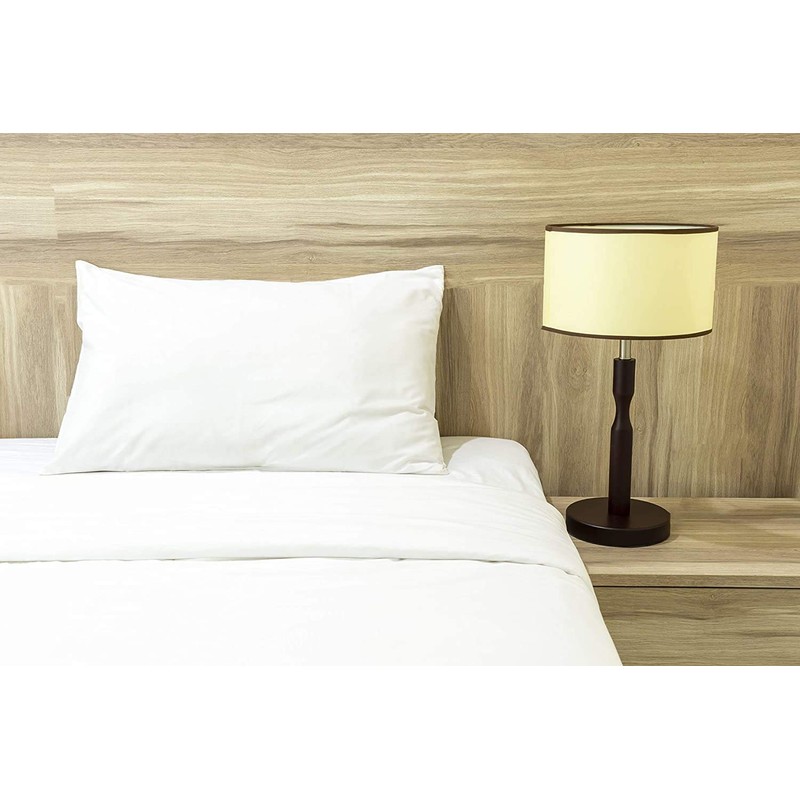 Waterproof Pillow Protector 2 Piece Set - Queen Size, Zippered