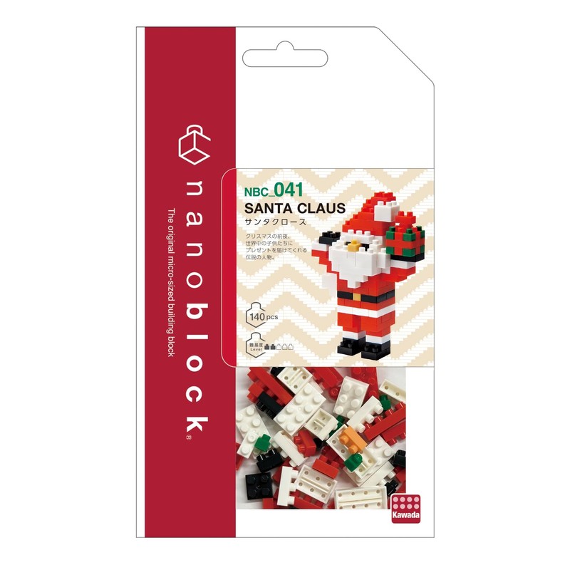 Nanoblock - Santa Claus - micro-sized building block