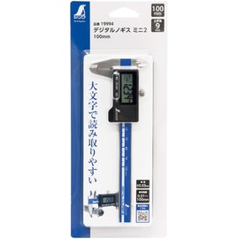 Shinwa Sokutei Digital Caliper Mini 2 3.9 inches (100 mm) 19994